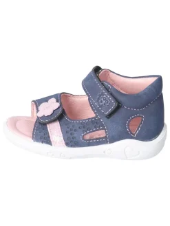 Leder-Sandalen "Maja" in Dunkelblau>PEPINO Sale