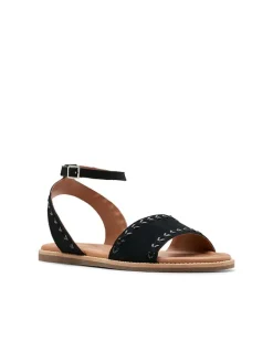 Clarks Sandalen^Leder-Sandalen "Maritime May" in Schwarz