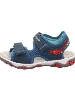 superfit Sandalen·Sandalen^Leder-Sandalen "Mike 3.0" in Dunkelblau