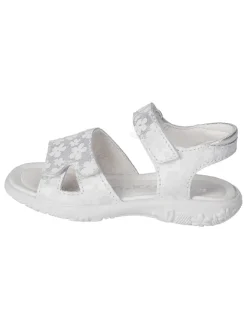 Ricosta Sandalen·Sandalen^Leder-Sandalen "Moni" in Silber