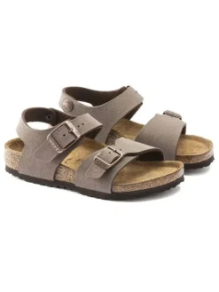 Leder-Sandalen "New York" in Beige>Geox