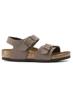 Leder-Sandalen "New York" in Beige>Geox