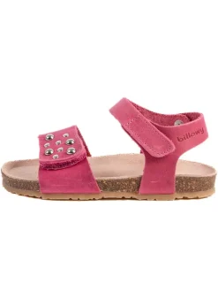 billowy Clogs & Pantoletten·Pantoletten^Leder-Sandalen "Rosso" in Pink