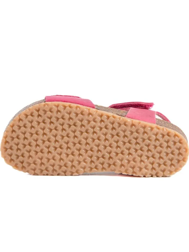 billowy Clogs & Pantoletten·Pantoletten^Leder-Sandalen "Rosso" in Pink