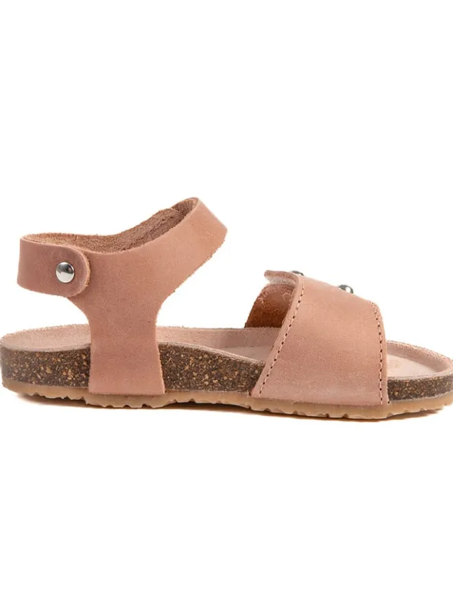 Leder-Sandalen "Rosso" in Rosa>billowy Best