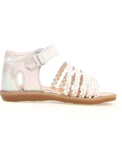 Leder-Sandalen "Rubino" in Rosa>Naturino