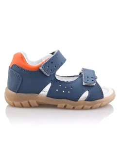 Leder-Sandalen "Sakik" in Blau>Minimen Discount