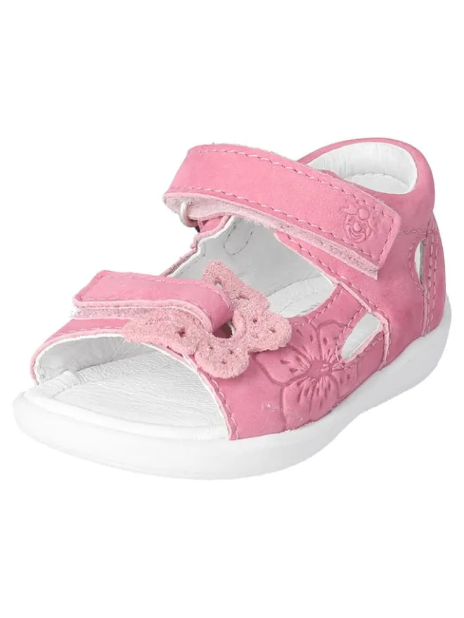 PEPINO Sandalen^Leder-Sandalen "Silvi" in Pink