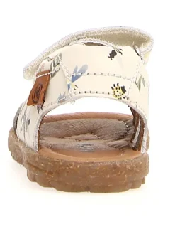 Leder-Sandalen "Sky" in Creme>Naturino Best