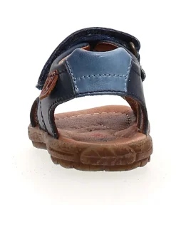 Leder-Sandalen "Sky" in Dunkelblau>Naturino Discount