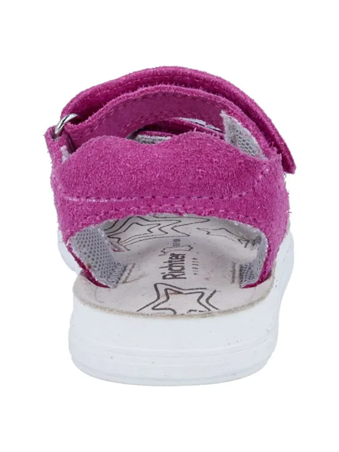 Leder-Sandalen "Sofia" in Fuchsia>Richter Shoes Best