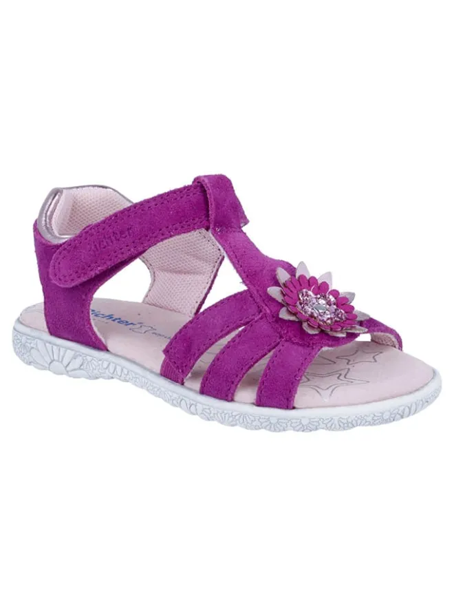 Leder-Sandalen "Sole" in Fuchsia>Richter Shoes Hot