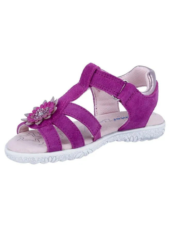 Leder-Sandalen "Sole" in Fuchsia>Richter Shoes Hot
