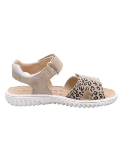 Leder-Sandalen "Sparkle" in Beige>superfit Sale