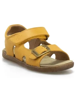 Leder-Sandalen "Stream" in Gelb>Naturino Sale