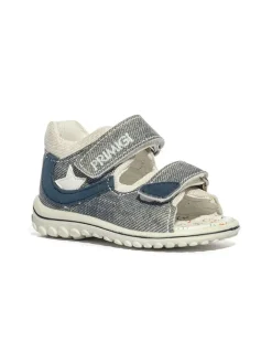 Primigi Sandalen^Leder-Sandalen "Sweet" in Grau/ Dunkelblau