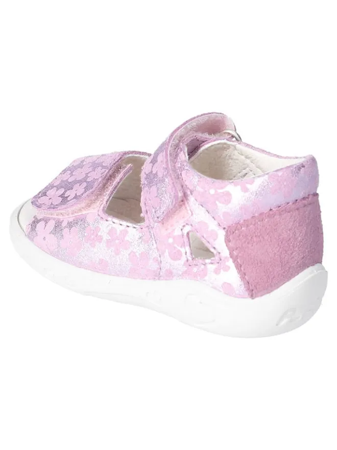 Leder-Sandalen "Taya" in Lila>PEPINO Best
