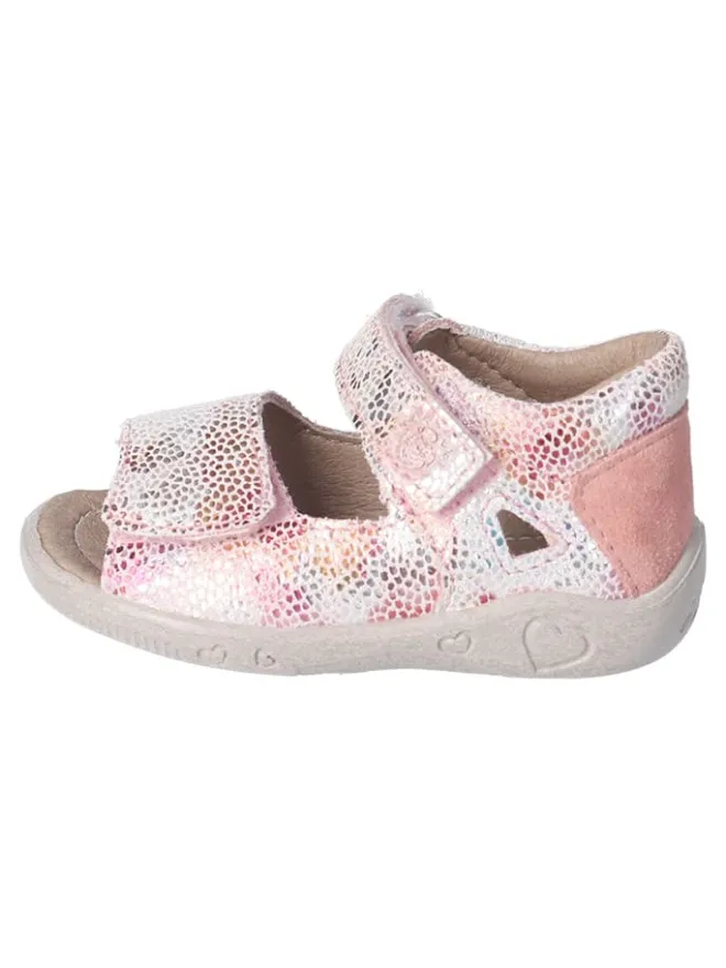 PEPINO Sandalen^Leder-Sandalen "Taya" in Rosa