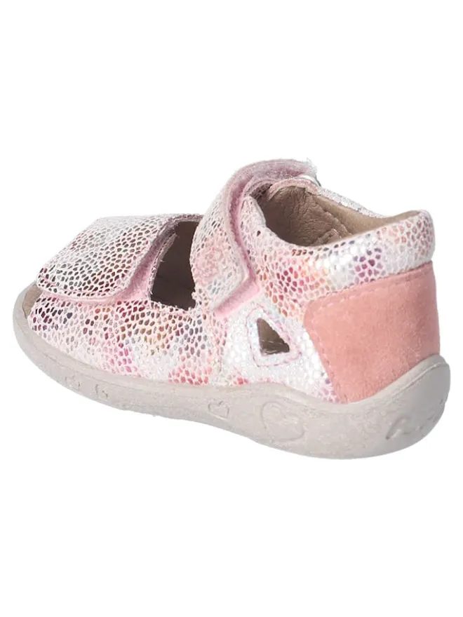 PEPINO Sandalen^Leder-Sandalen "Taya" in Rosa