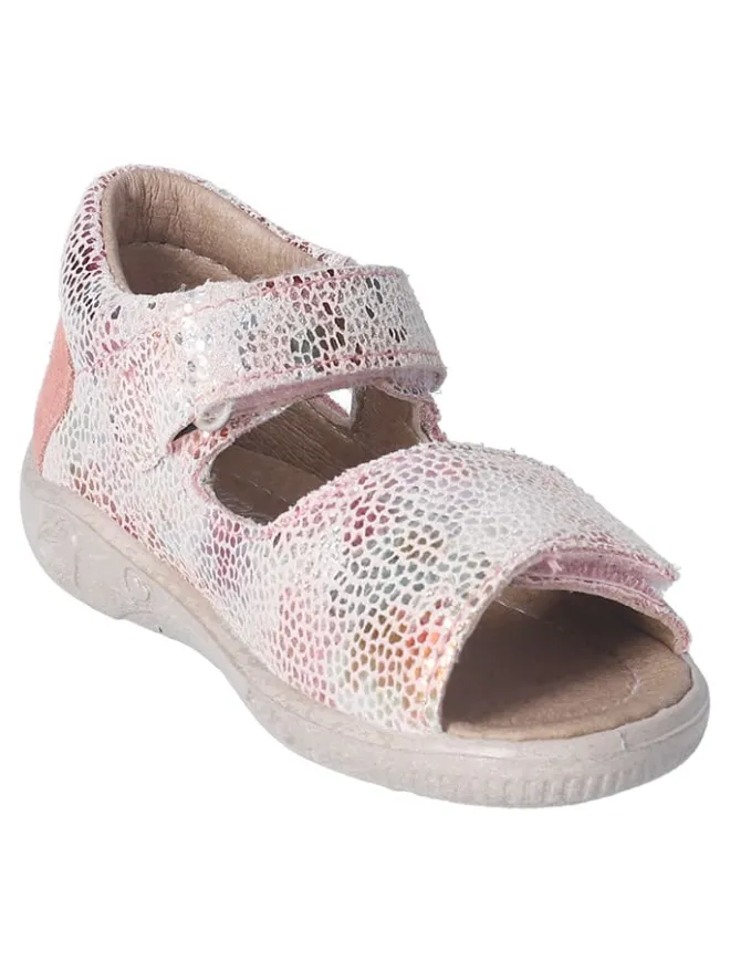 PEPINO Sandalen^Leder-Sandalen "Taya" in Rosa
