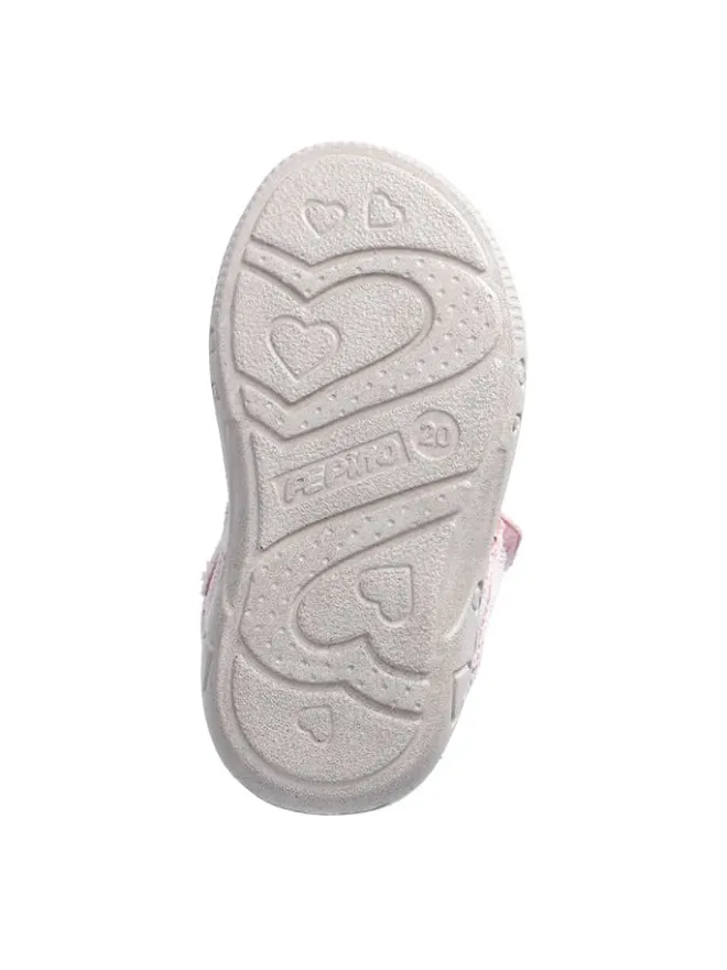 PEPINO Sandalen^Leder-Sandalen "Taya" in Rosa