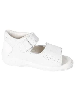 Leder-Sandalen "Taya" in Weiß>PEPINO New