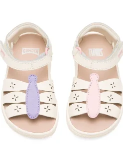 Leder-Sandalen "TWS" in Creme>Camper Online
