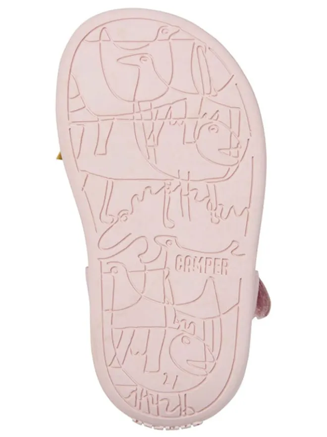 Camper Sandalen^Leder-Sandalen "TWS" in Rosa