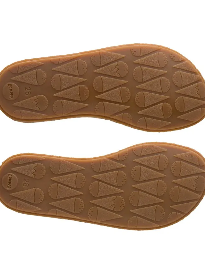 Leder-Sandalen "TWS" in Silber>Camper Clearance
