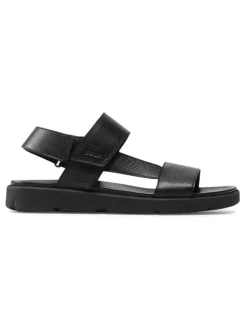 Geox Sandalen & Pantoletten^Leder-Sandalen "Xand" in Schwarz