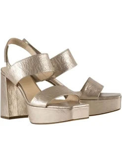 Leder-Sandaletten "Cindy" in Bronze>Högl Clearance