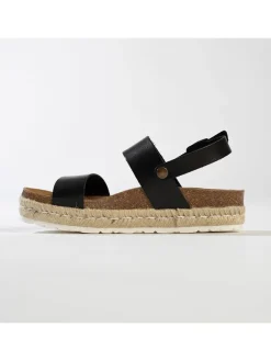 Leder-Sandaletten 