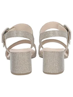 Gabor Sandalen^Leder-Sandaletten in Beige