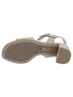 Gabor Sandalen^Leder-Sandaletten in Beige