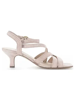 Gabor Sandalen^Leder-Sandaletten in Beige