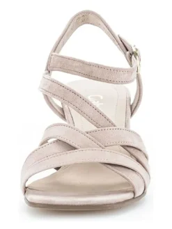 Gabor Sandalen^Leder-Sandaletten in Beige