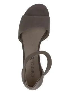 Leder-Sandaletten in Braun><noscript><img width=
