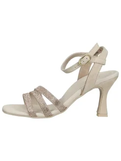 Leder-Sandaletten in Hellbraun>Paul Green Clearance