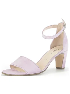 Gabor Sandalen^Leder-Sandaletten in Rosa