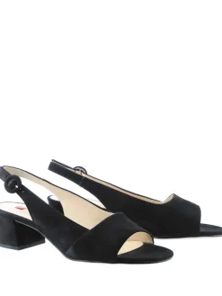 Högl Sandalen^Leder-Sandaletten in Schwarz