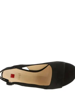 Högl Sandalen^Leder-Sandaletten in Schwarz
