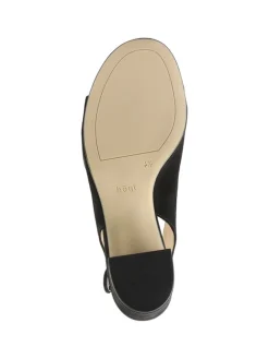 Högl Sandalen^Leder-Sandaletten in Schwarz