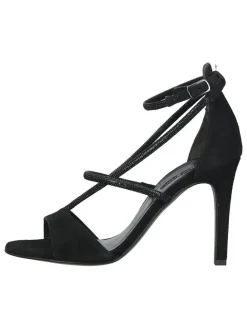 Leder-Sandaletten in Schwarz>Paul Green Outlet
