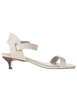 Tommy Hilfiger Shoes Sandalen^Leder-Sandaletten in Weiß
