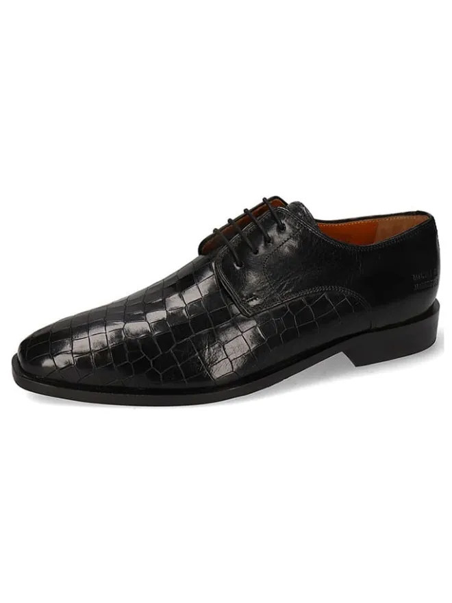 MELVIN & HAMILTON Schnürschuhe^Leder-Schnürschuhe "Alex 1" in Schwarz