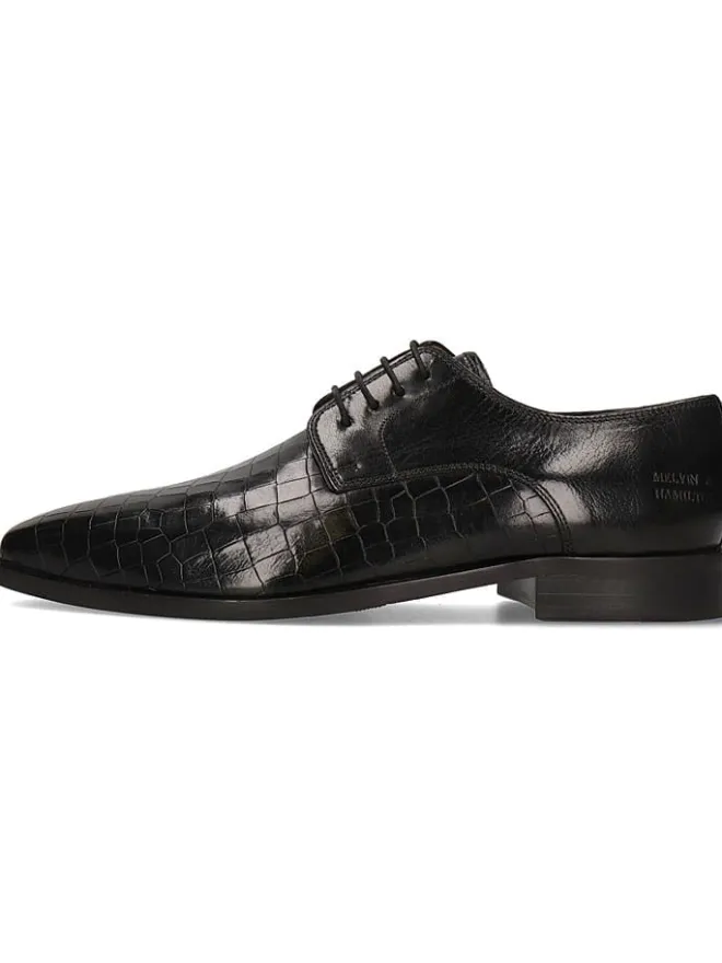 MELVIN & HAMILTON Schnürschuhe^Leder-Schnürschuhe "Alex 1" in Schwarz