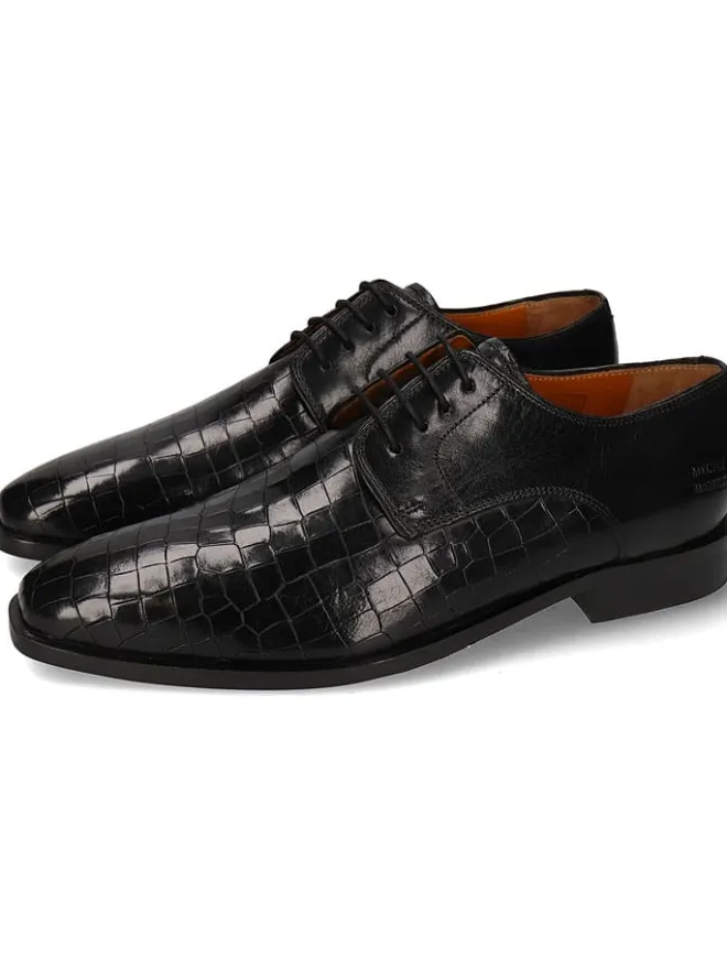 MELVIN & HAMILTON Schnürschuhe^Leder-Schnürschuhe "Alex 1" in Schwarz