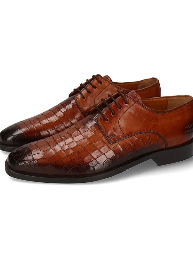 MELVIN & HAMILTON Schnürschuhe^Leder-Schnürschuhe "Alex 1" in Braun