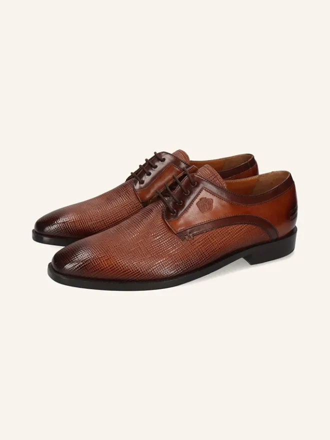 Leder-Schnürschuhe "Alex 10" in Hellbraun>MELVIN & HAMILTON Sale