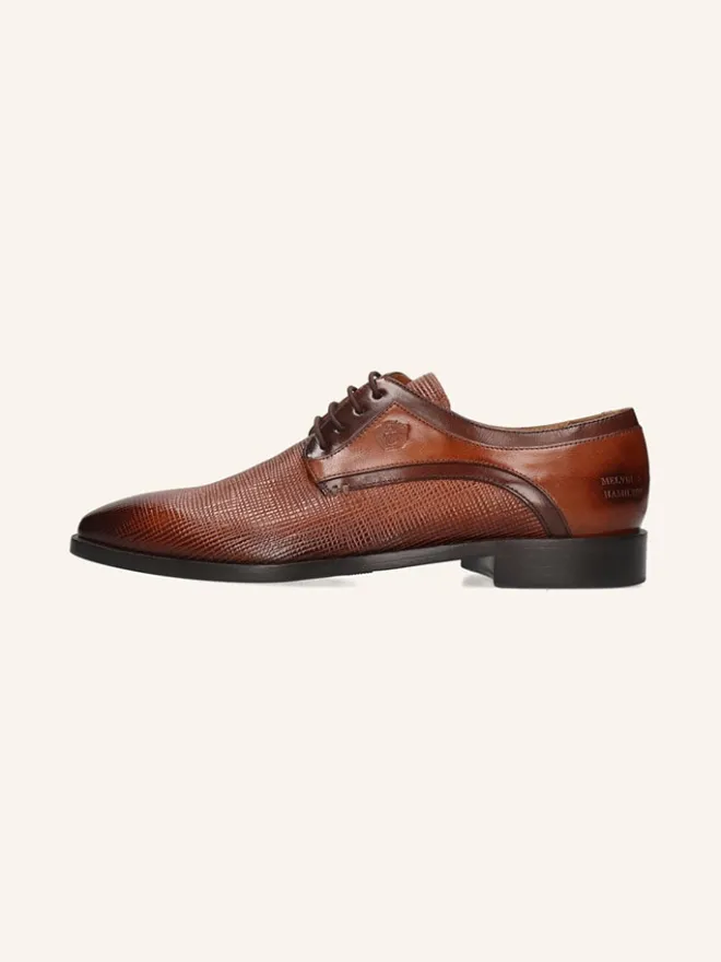 Leder-Schnürschuhe "Alex 10" in Hellbraun>MELVIN & HAMILTON Sale